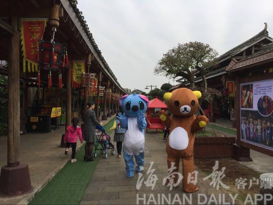 快来赏花游园赏美食！琼洲文化风情新春庙会开(图2)